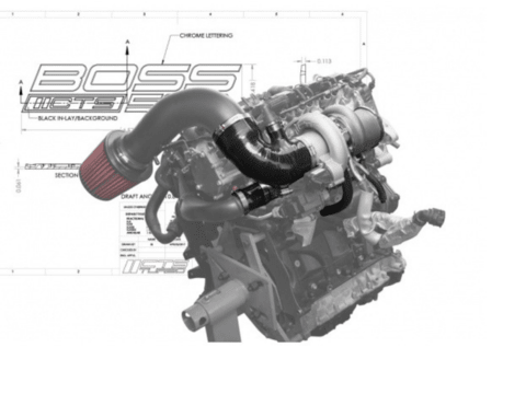 KIT BIG TURBO CTS TURBO MQB BOSS 600 GTX2871R GEN2 MK7 GTI / GOLF R / 8V S3 / 8V A3